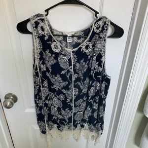 Fancy tank top